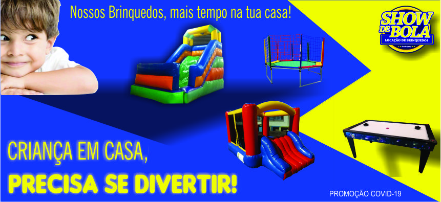 Promo Kit Park Divertido com 4 Jogos (3 infláveis): Tênis Inflável